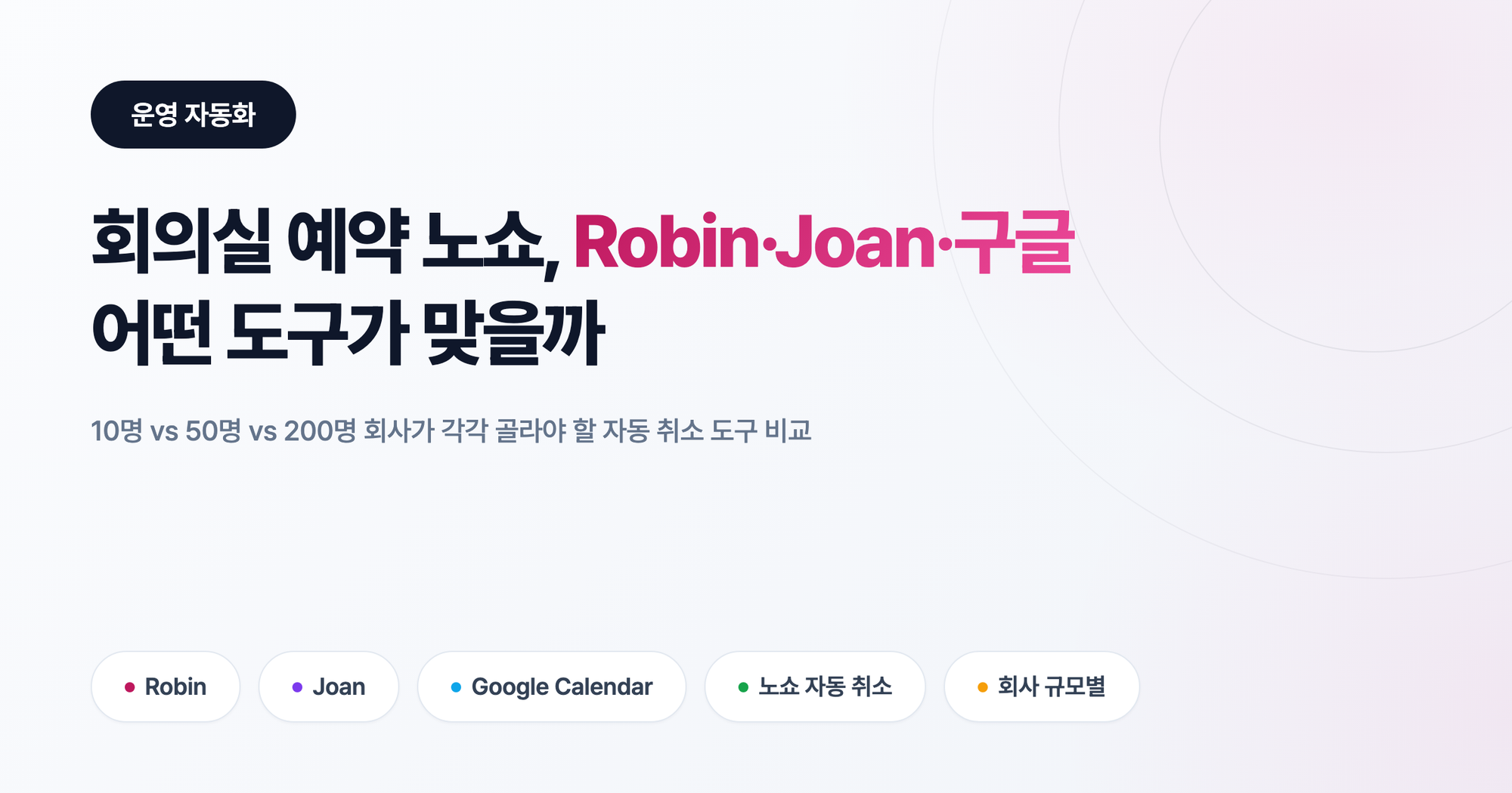 회의실 노쇼 22% 줄이는 자동 취소: 네이버 웍스·두레이·구글 캘린더 한국 도구 비교